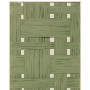 Quadro moderno em linho e tecido