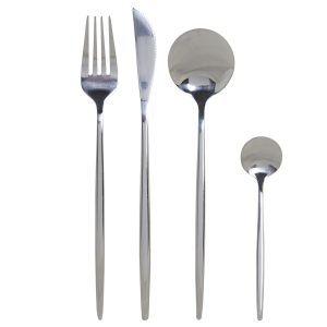 Conjunto de talheres set 16 peças em Inox